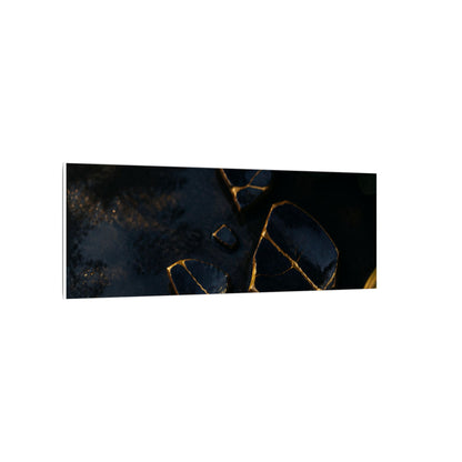 Summer Broken Pottery Moody Minimal Canvas Art | Atmospheric Decor