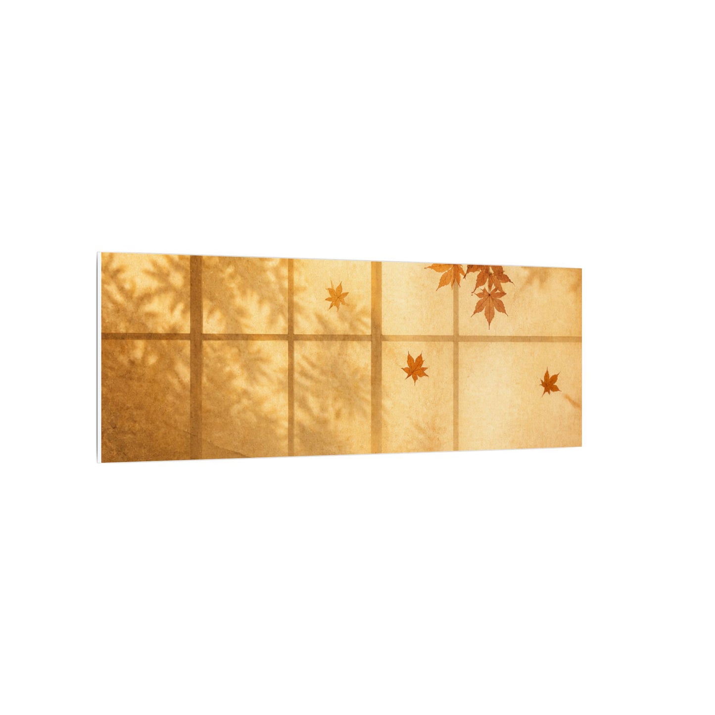 Shoji Screen Texture Canvas Art | Earthy Japandi Art