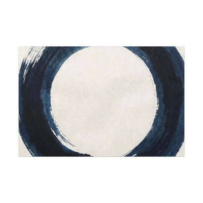 Balanced Meditation Zen Enso Canvas Art | Balanced Meditation Enso Art Print