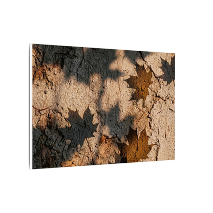 Cozy Shadow Play Canvas Art - Texture Japandi