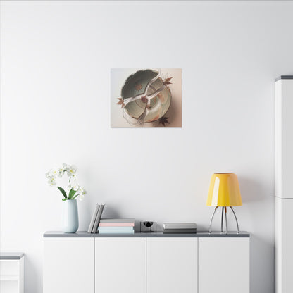 Dawn Ceramic Bowl Canvas Art - Japandi Fukinsei