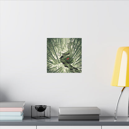 Peaceful Bamboo Grove Canvas Art - Ukiyo E Inspired Zen