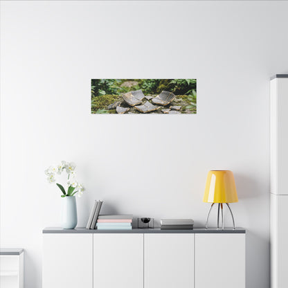 Summer Broken Pottery Gold Repair Canvas Art | Resilient Decor