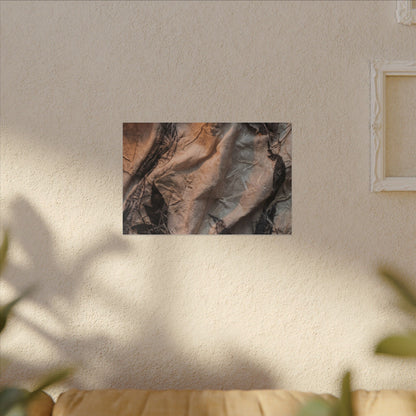 Candlelight Silk Drape Canvas Art - Japandi Mono No Aware