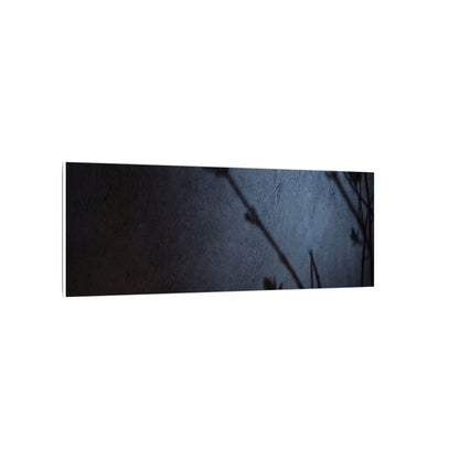 Shadow Play Canvas Art | Spring Dark Japandi Moody Minimal Art