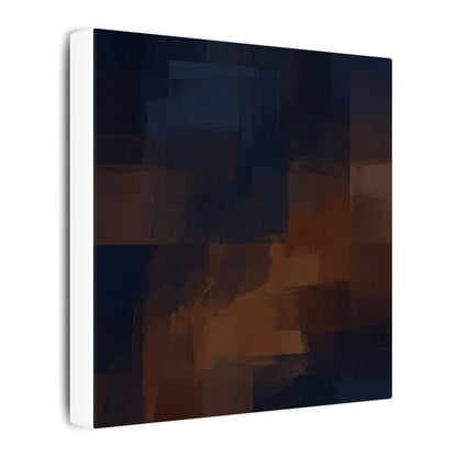 Wabi-sabi Minimal-line Japandi Charcoal Canvas Art