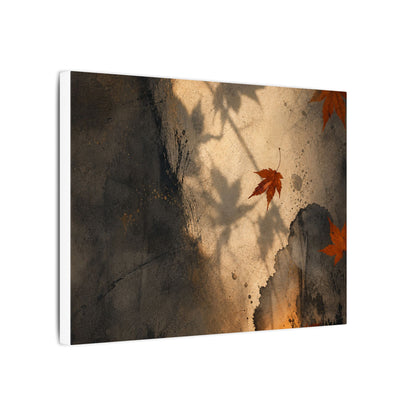 Shadow Play Texture Canvas Art | Neutral Japandi Art