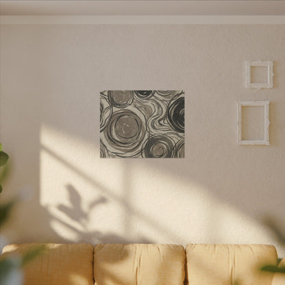 Wabi-sabi Pattern Japandi Japanese Pattern Canvas Art
