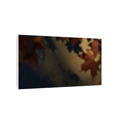 Shadow Play Canvas Art | Autumn Dark Japandi Moody Minimal Art