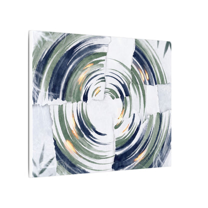 Winter Water Ripple Sumi E Canvas Art | Peaceful Decor