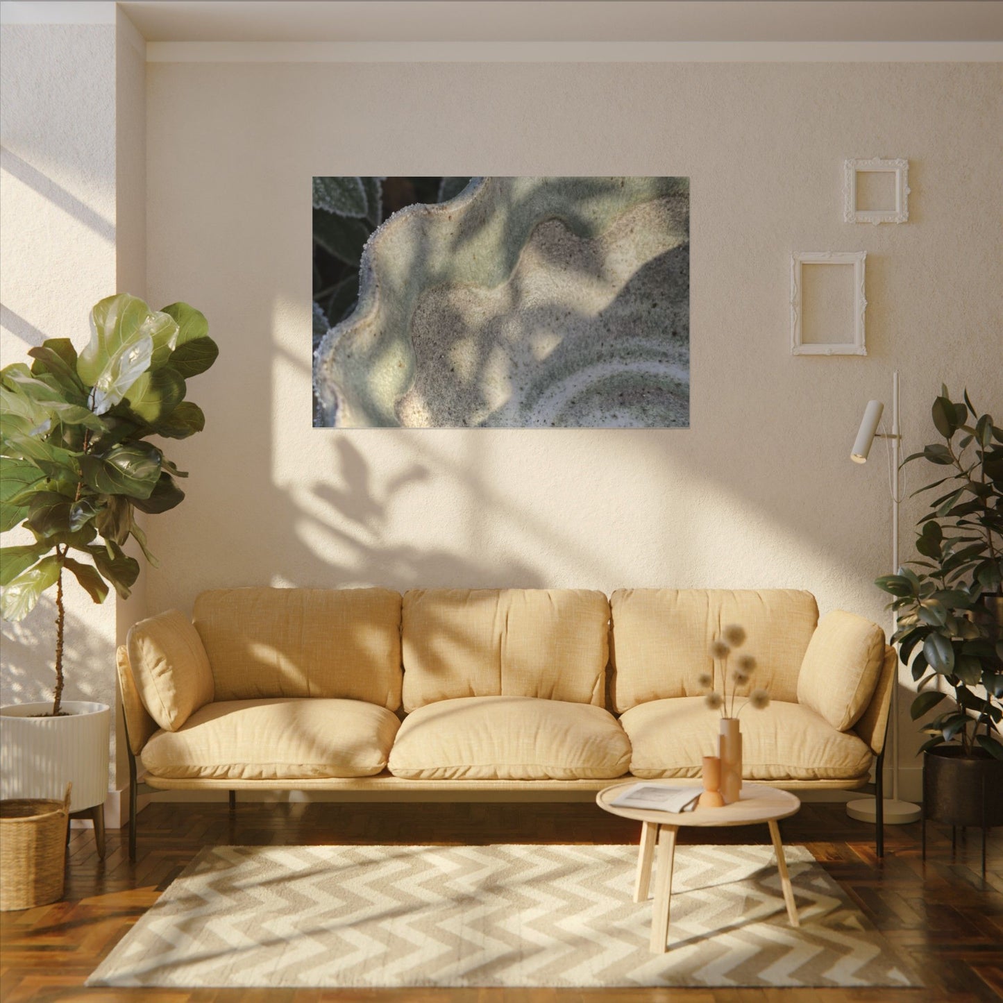 Dappled Ceramic Bowl Canvas Art - Japandi Seijaku