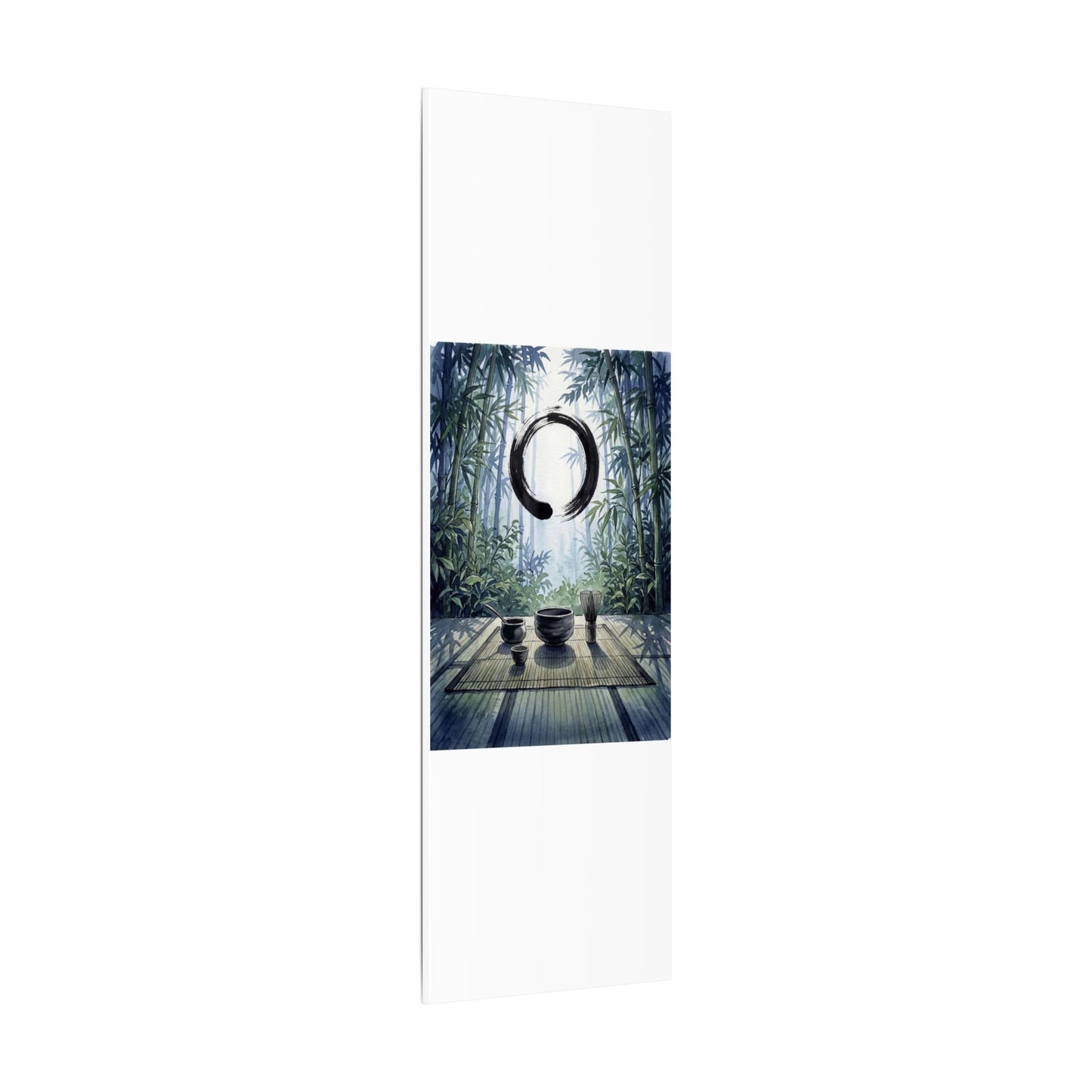 Seijaku Tea Ceremony Canvas Art - Zen Enso