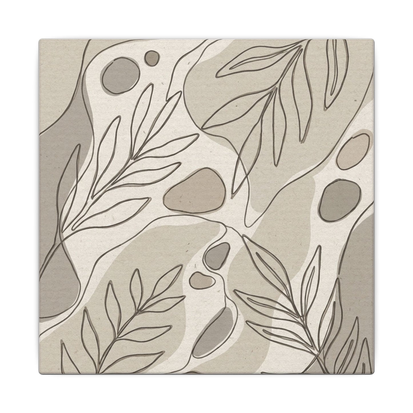 Japandi Minimal Line Canvas Art