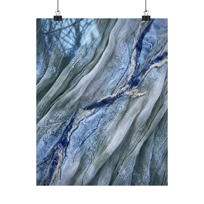Warm Silk Drape Wall Art Print - Texture Japandi Art Print