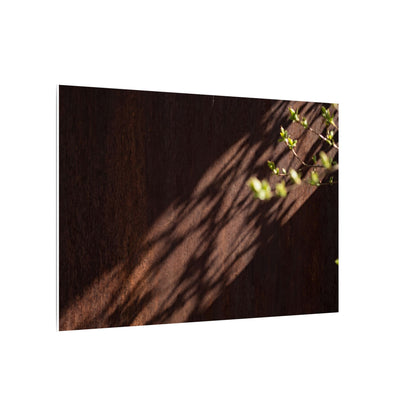 Rust Patina Moody Minimal Canvas Art | Sophisticated Dark Japandi Art