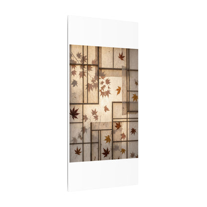 Shoji Screen Japanese Pattern Canvas Art | Neutral Japandi Art