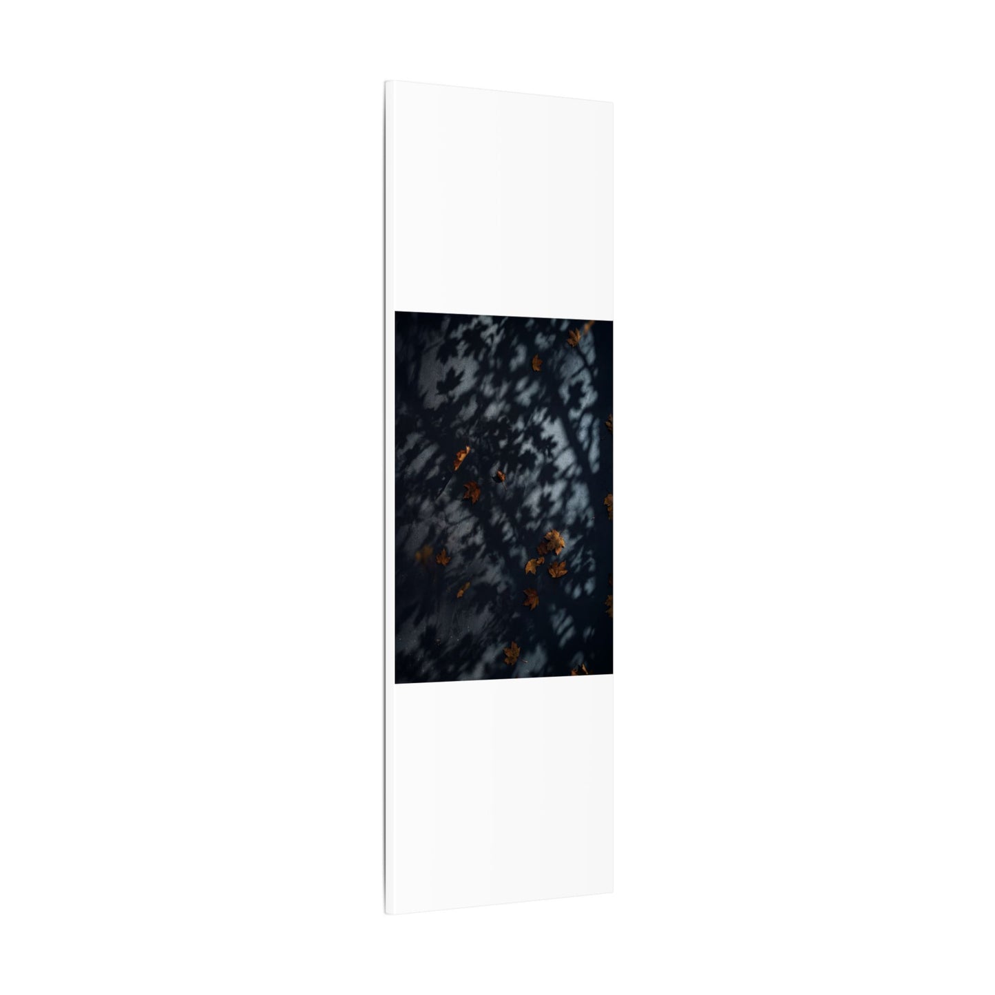 Autumn Shadow Play Shadow Zen Canvas Art | Atmospheric Decor