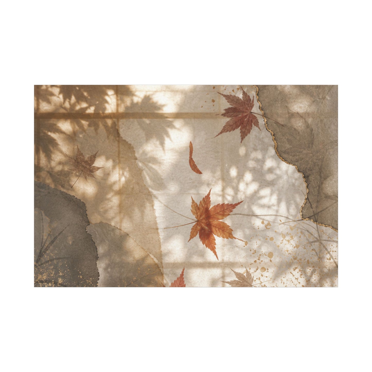 Datsuzoku Shoji Screen Canvas Art - Japandi Japanese Pattern