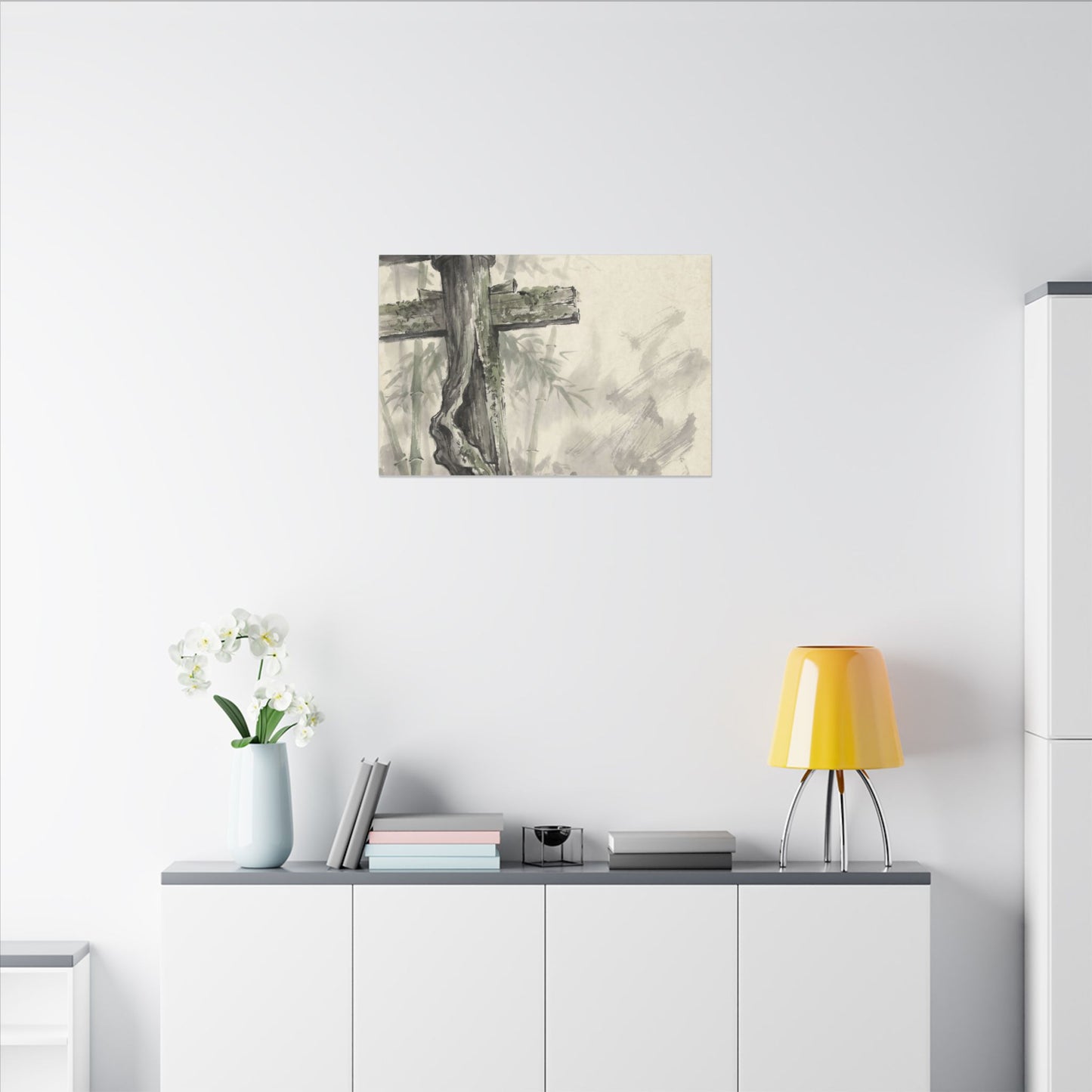 Torii Gate Summer Canvas Art | Zen Tranquil Design