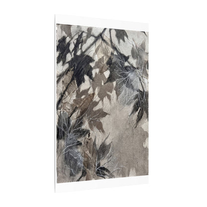 Shadow Play Texture Canvas Art | Cozy Japandi Art