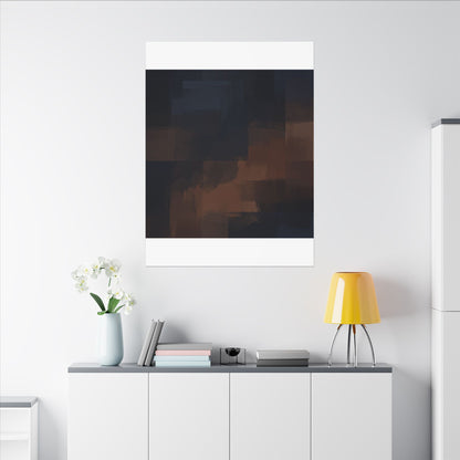 Wabi-sabi Minimal-line Japandi Charcoal Canvas Art