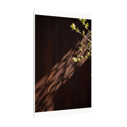 Rust Patina Moody Minimal Canvas Art | Sophisticated Dark Japandi Art