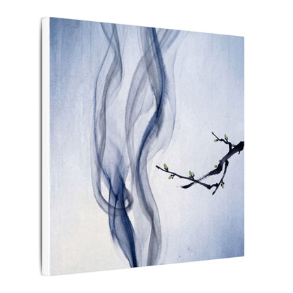 Incense Smoke Spring Canvas Art | Zen Tranquil Design