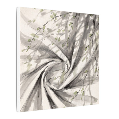 Silk Drape Spring Canvas Art | Zen Contemplative Design