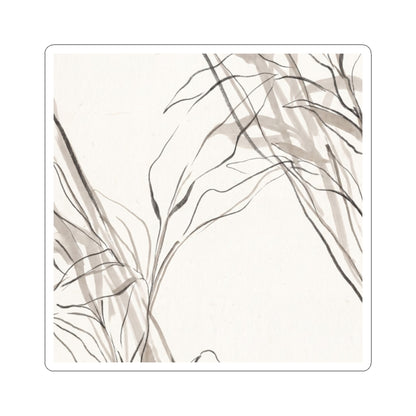 Ma Shoji Screen Sticker - Japandi Minimal Line