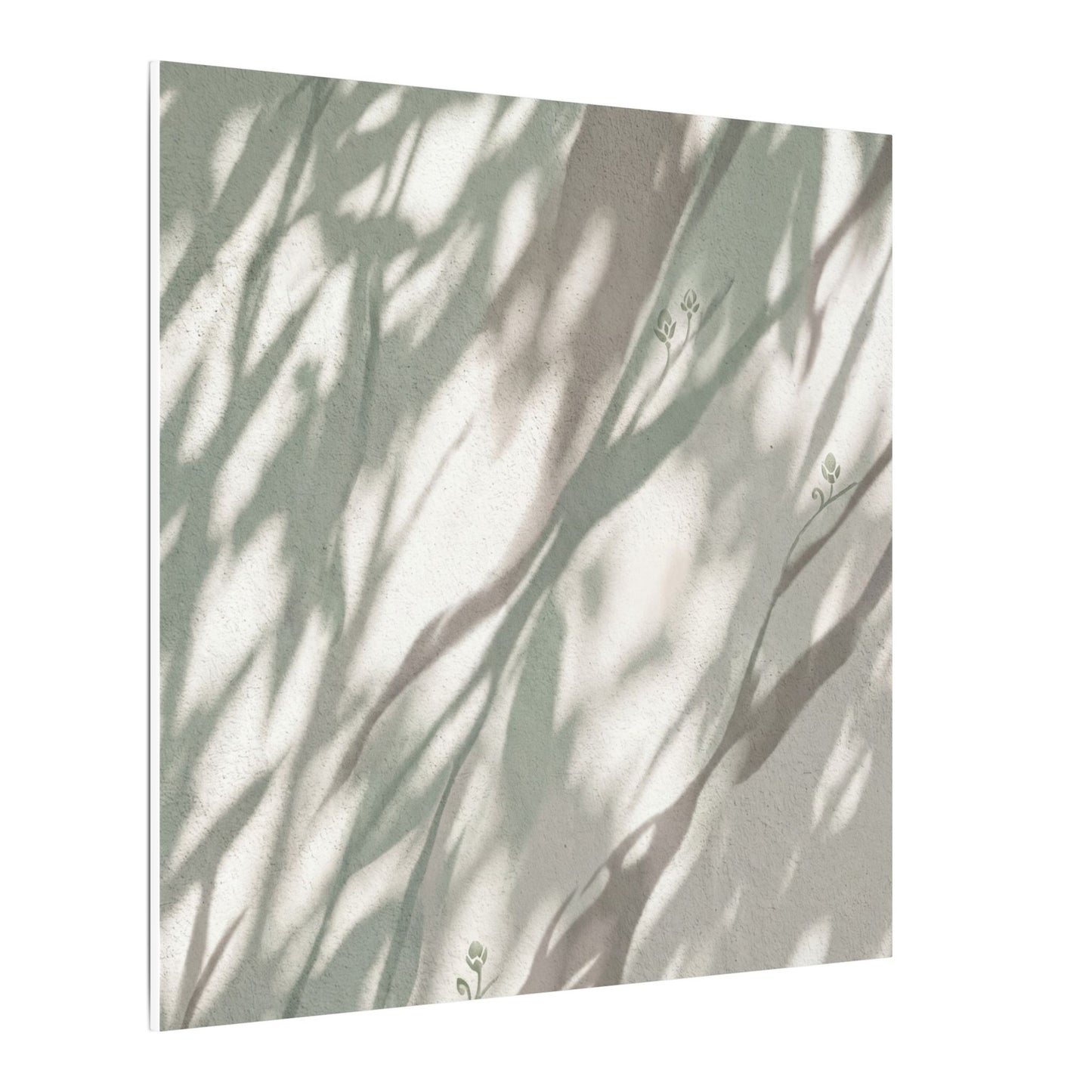 Japandi Shadow Play in Dappled | Japanese Pattern Canvas Art