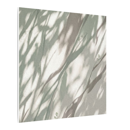 Japandi Shadow Play in Dappled | Japanese Pattern Canvas Art