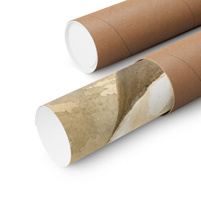 Neutral Ceramic Bowl Wall Art Print - Watercolor Japandi