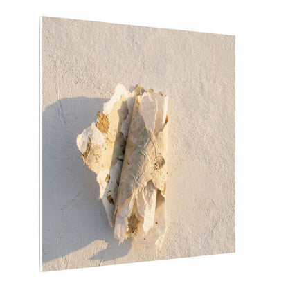 Paper Fold Canvas Art | Winter Japandi Texture Art