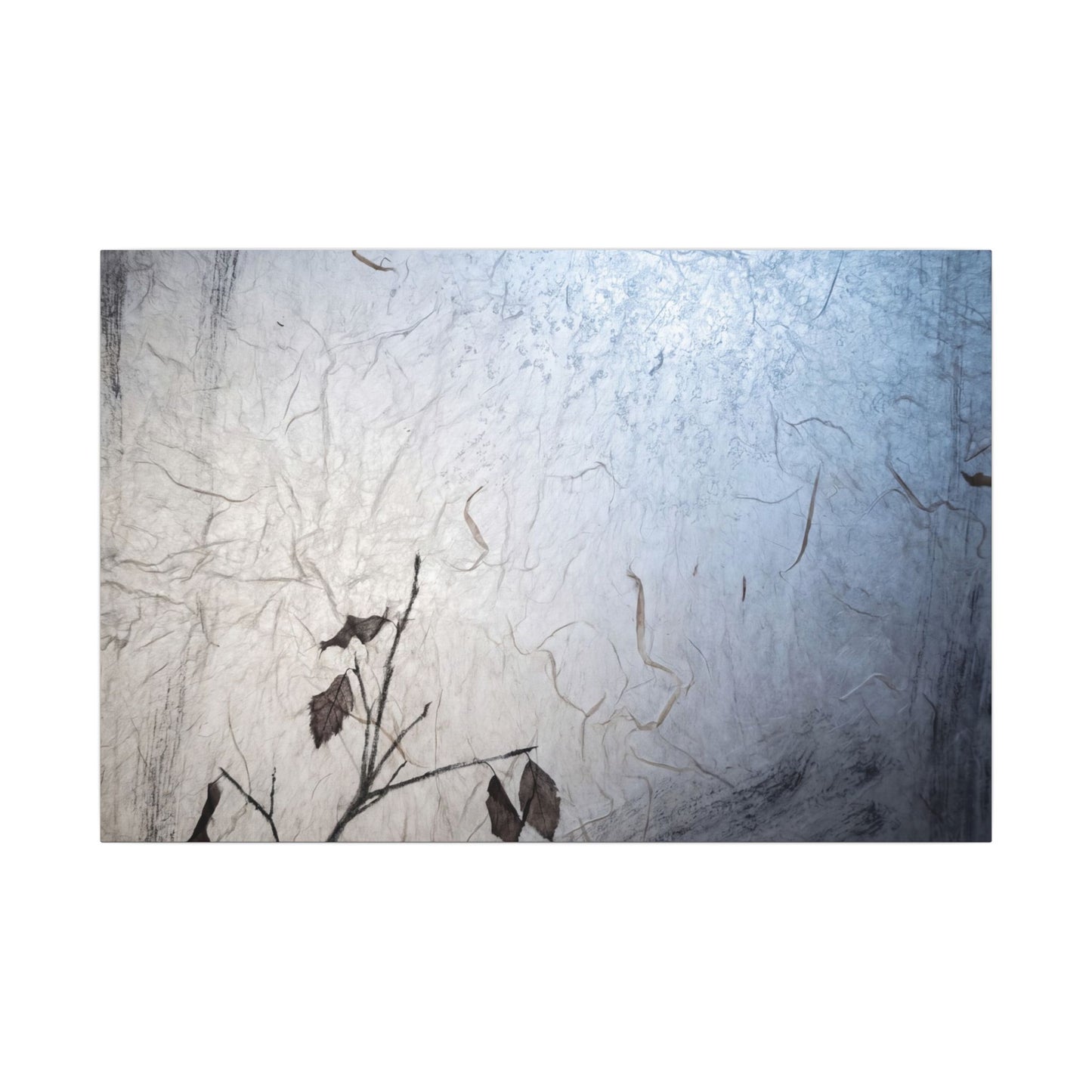 Moonlight Shoji Screen Canvas Art - Japandi Shibui Art Print
