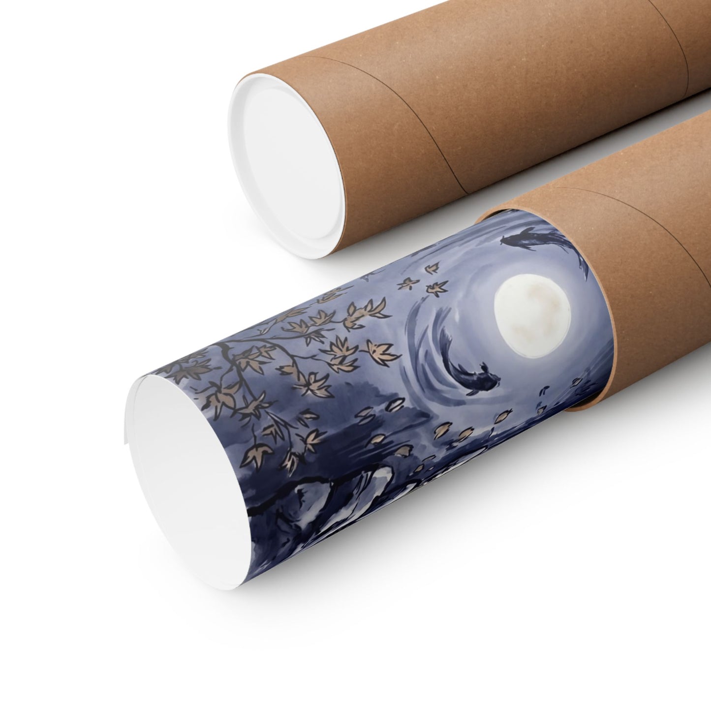 Contemplative Torii Gate Wall Art Print - Enso Zen