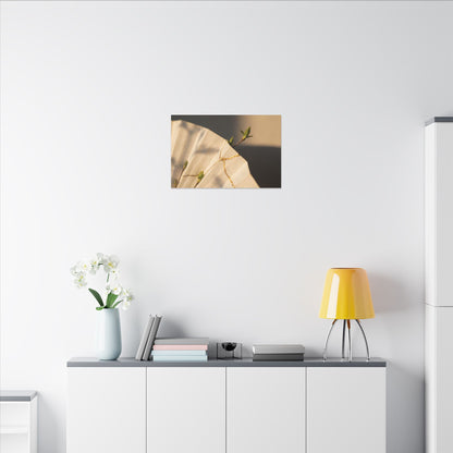 Paper Fold Gold Vein Canvas Art | Healing Kintsugi Art