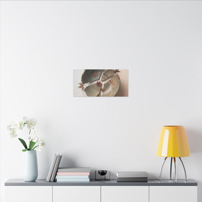 Dawn Ceramic Bowl Canvas Art - Japandi Fukinsei