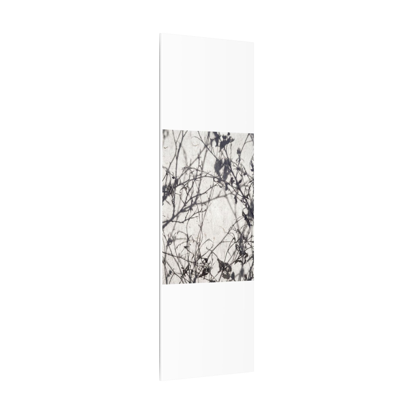 Winter Shadow Play Japanese Pattern Canvas Art | Elegant Decor