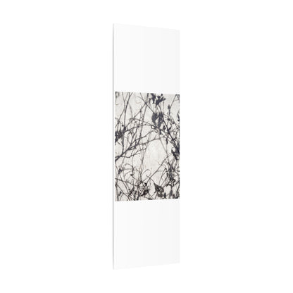 Winter Shadow Play Japanese Pattern Canvas Art | Elegant Decor