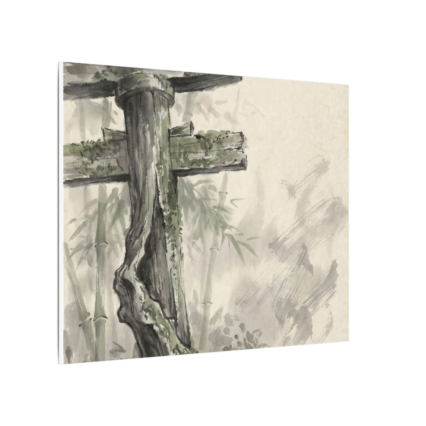 Torii Gate Summer Canvas Art | Zen Tranquil Design