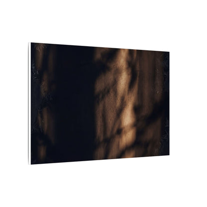 Winter Shadow Play Moody Minimal Canvas Art | Luxurious Decor