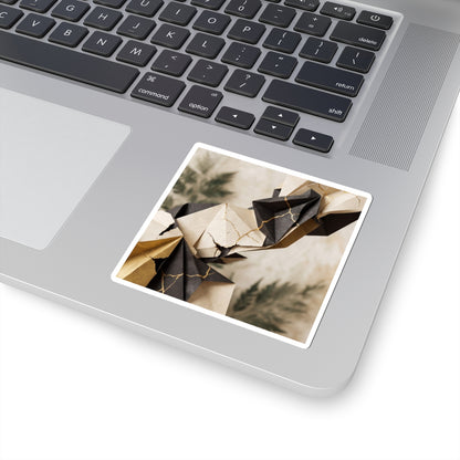 Paper Fold Broken Beauty Sticker | Artful Kintsugi Art