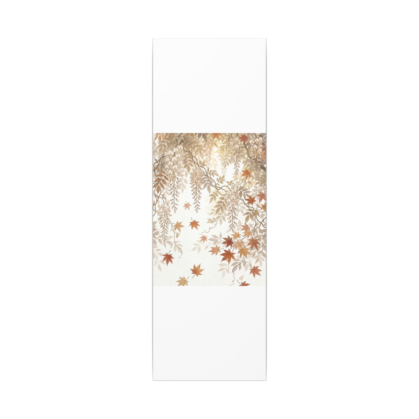 Shibui Wisteria Canvas Art - Japandi Japanese Pattern