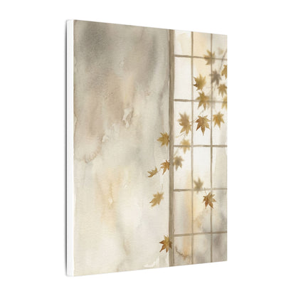 Warm Shoji Screen Canvas Art - Watercolor Japandi