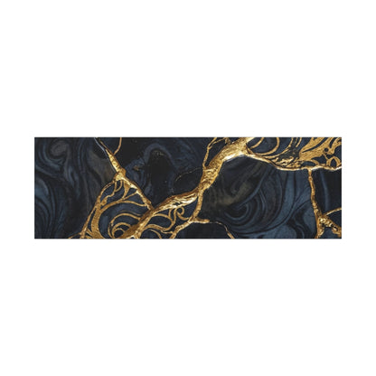 Kintsugi Gold Vein Canvas Art