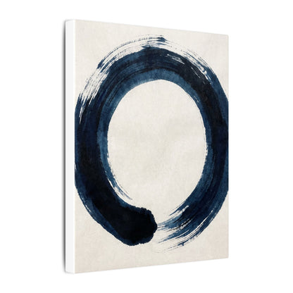 Balanced Meditation Zen Enso Canvas Art