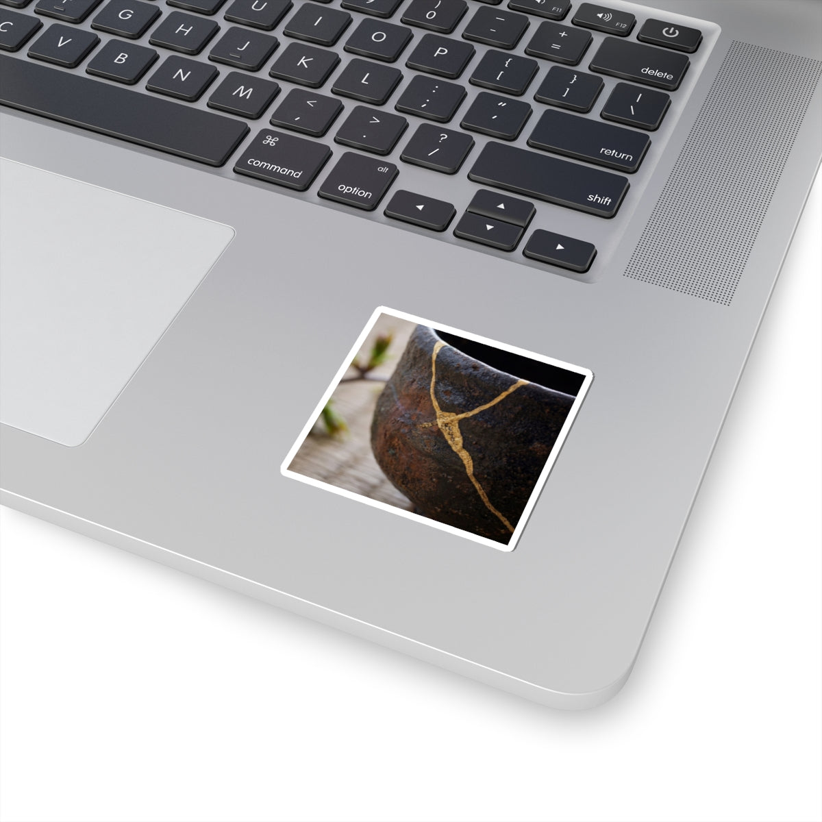 Beautiful Tea Ceremony Sticker - Gold Repair Kintsugi