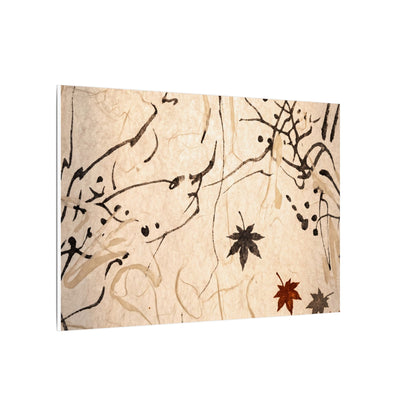 Golden Hour Shoji Screen Canvas Art - Japandi Fukinsei