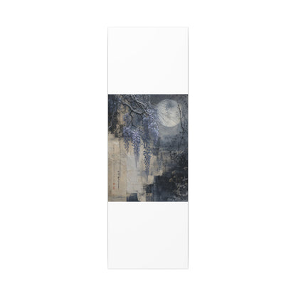 Winter Wisteria Texture Canvas Art | Elegant Decor