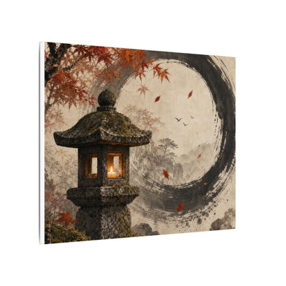 Ma Stone Lantern Canvas Art - Zen Enso